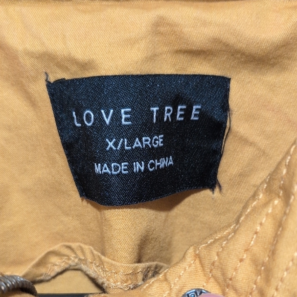 Love Tree Women's Yellow Field Jacket - Picture 2 of 3